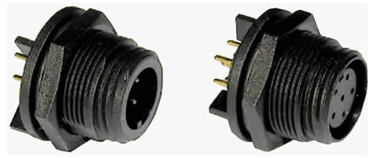 Bulgin PX0413/02S/PC Rundsteckverbinder