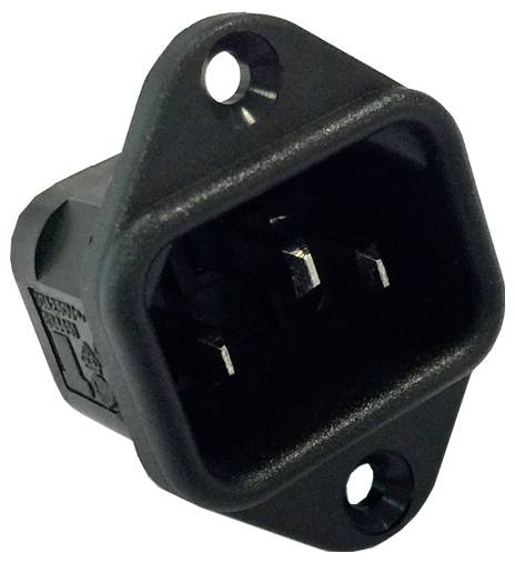 Ein metallischer Elektrokonnektorterminal mit einer zylindrischen Form und einer klippenartigen Struktur an einem Ende.