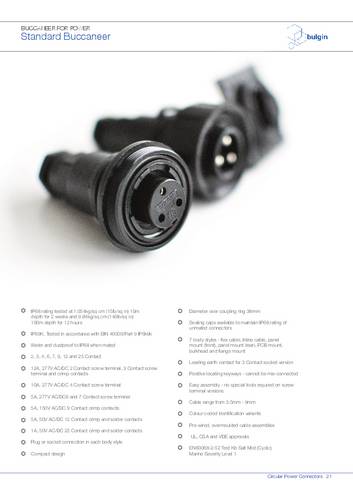 Bulgin PX0796/P Rundsteckverbinder