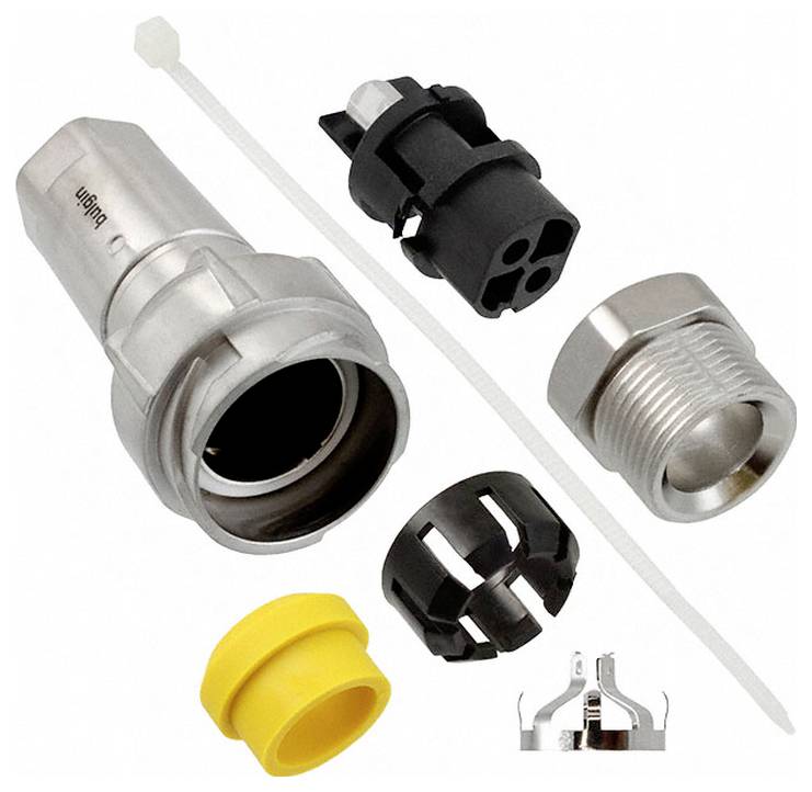 Bulgin PXM7011/02S/ST/1113/SN Rundsteckverbinder 1St.