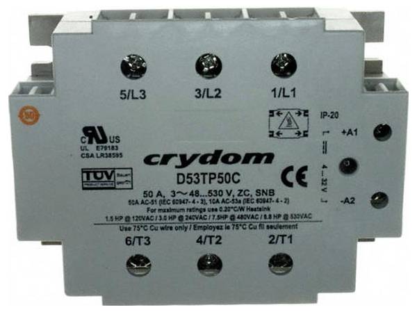 Crydom Halbleiterrelais D53TP50CH-10 1St.
