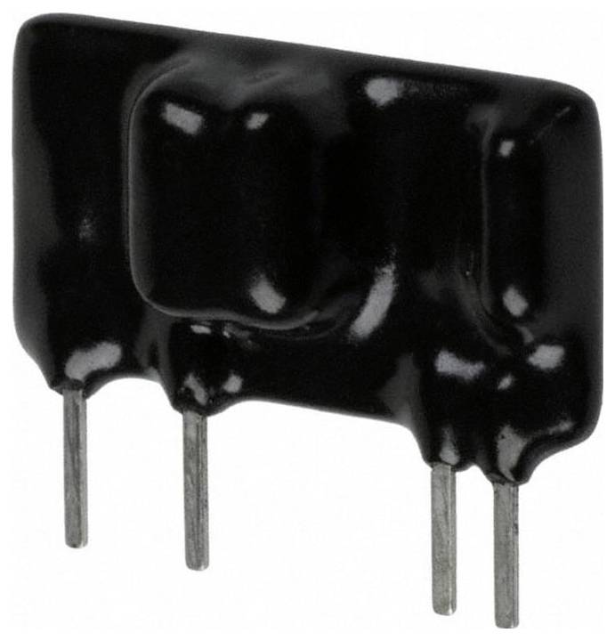 Crydom Halbleiterrelais, schwarz, mit vier gekennzeichneten Anschlüssen für Ein- und Ausgang.