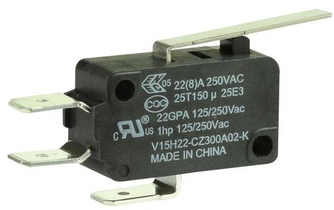 Honeywell SPS V15H22-CZ300A02-K Schnappschalter