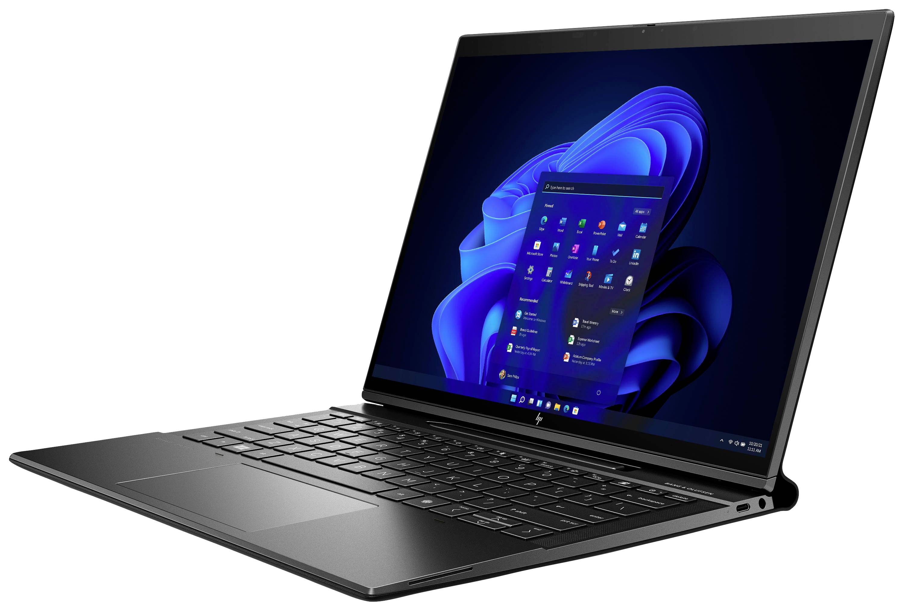 HP 2-in-1 Notebook / Tablet Elite Folio 34.3 cm (13.5 Zoll) Full HD Qualcomm® Snapdragon 8cx Gen2 5G 16 GB RAM 512 GB SSD Deutsch, QWERTZ Sch