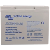 Victron Energy Deep Cycle BAT212200084 Bleiakku 12 V 22 Ah Blei-Vlies (AGM) (B x H x T) 181 x 167 x Victron Energy Deep Cycle BAT212200084 Bleiakku 12 V 22 Ah Blei-Vlies (AGM) (B x H x T) 181 x 167 x