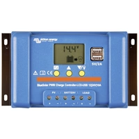 Victron Energy Blue-Solar PWM-LCD&USB Laderegler PWM 12 V, 24V 10A Victron Energy Blue-Solar PWM-LCD&USB Laderegler PWM 12 V, 24V 10A