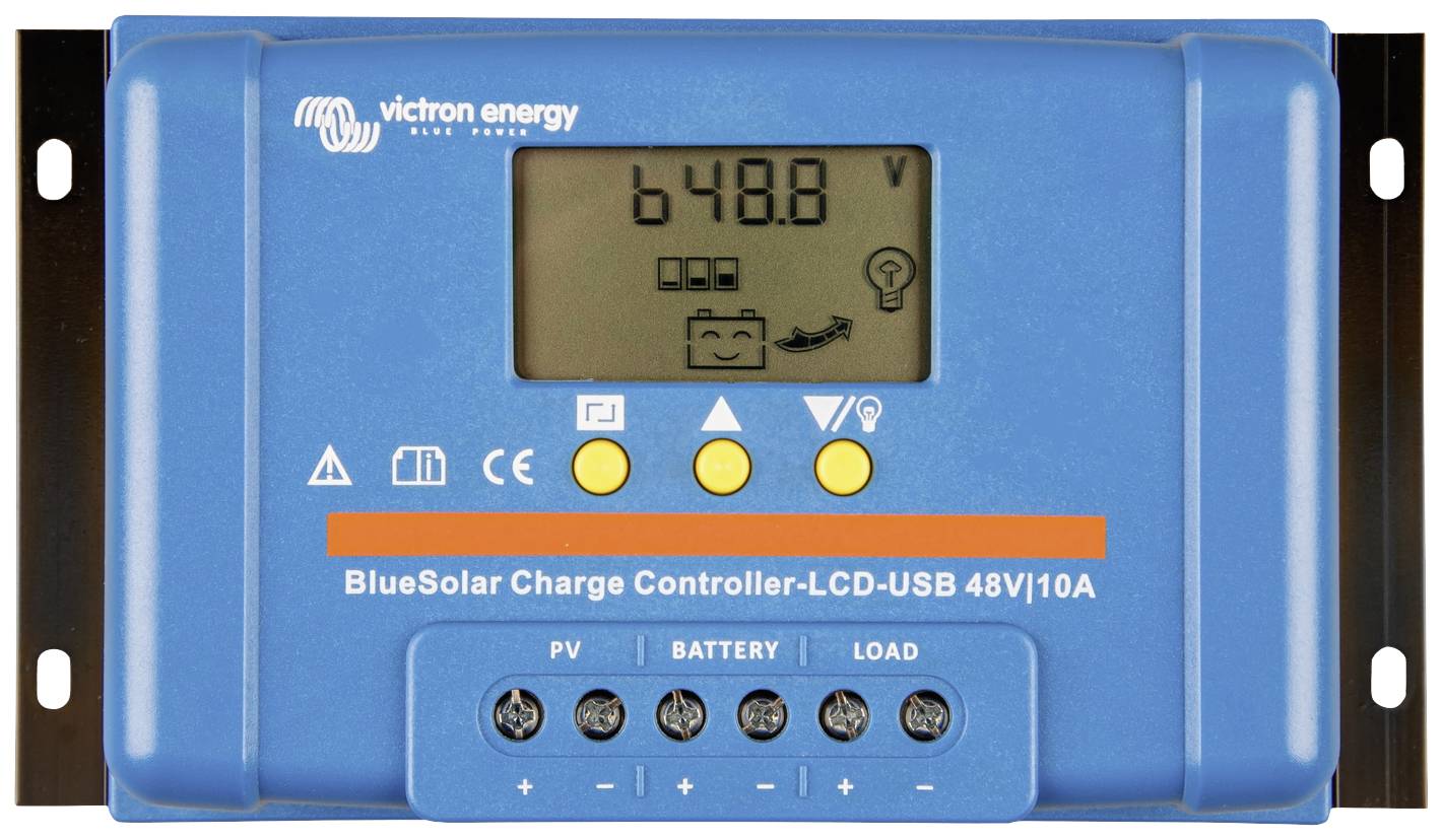 Victron Energy Blue-Solar PWM-LCD&USB Laderegler PWM 48V 10A