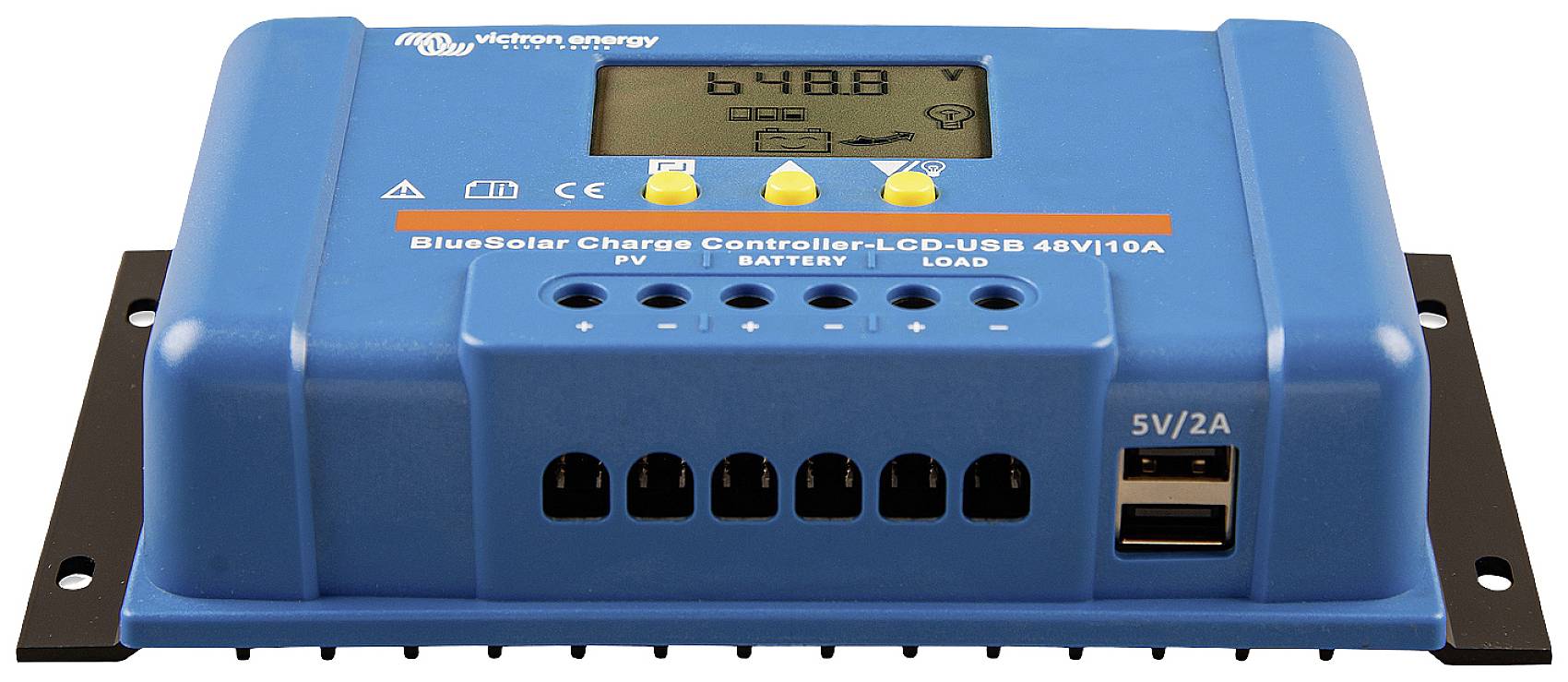 Victron Energy Blue-Solar PWM-LCD&USB Laderegler PWM 48V 10A