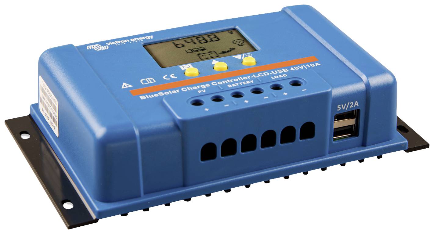 Victron Energy Blue-Solar PWM-LCD&USB Laderegler PWM 48V 10A