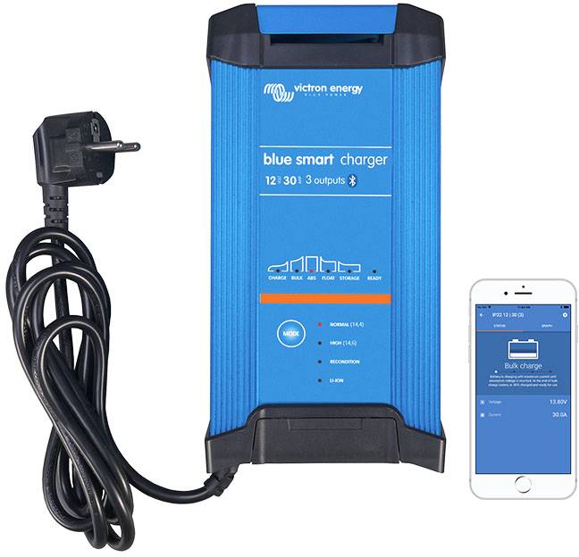 Victron Energy Bleiakku-Ladegerät Blue Smart 24/16 24V Ladestrom (max.) 16A