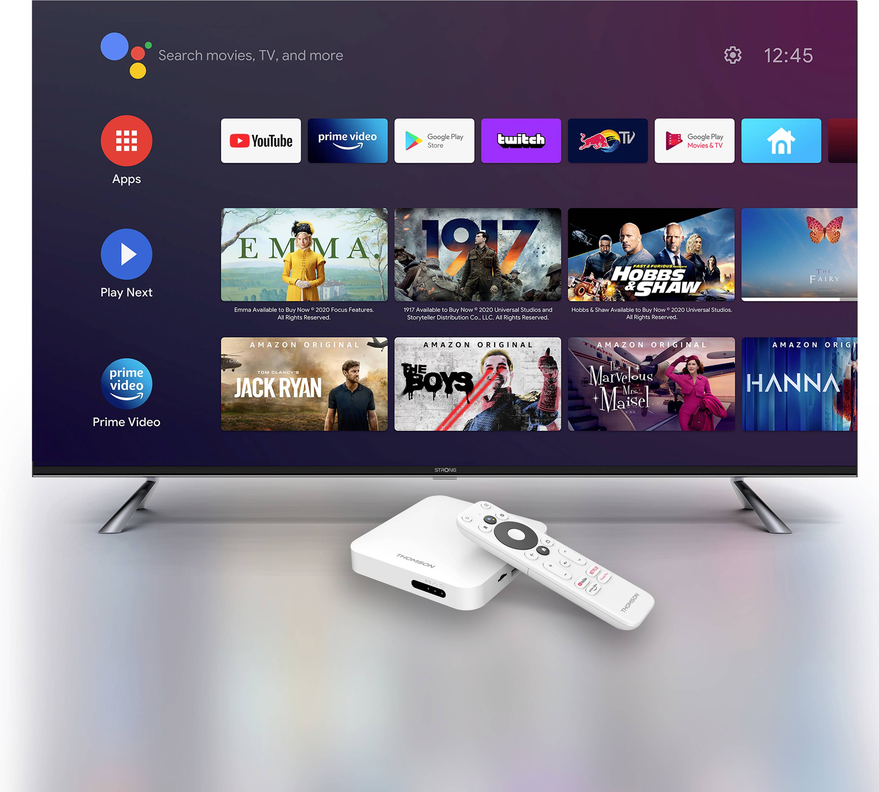 Thomson 4K Android TV Box Streaming Box 4K