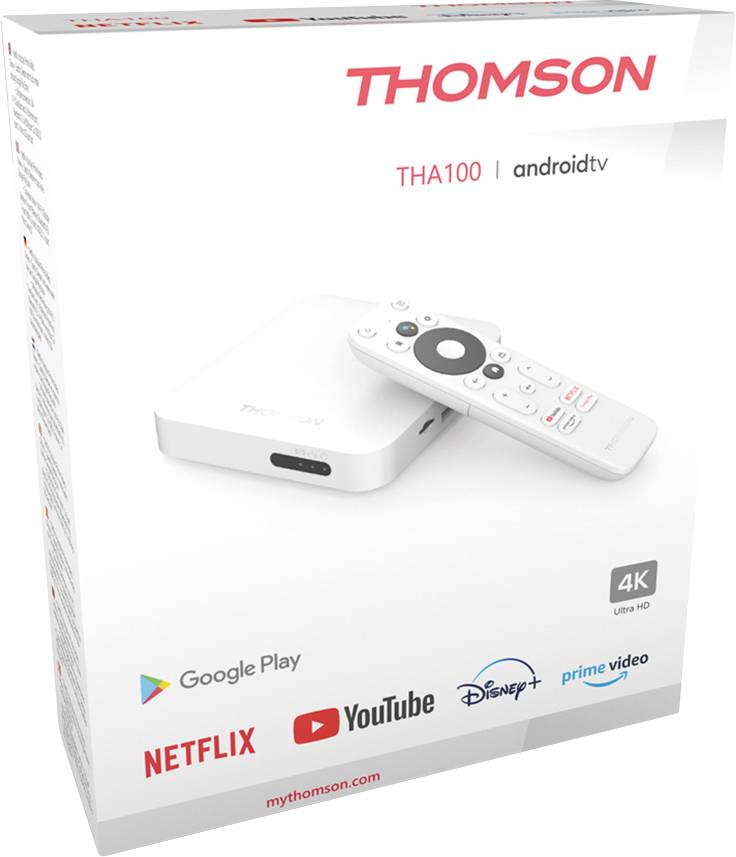 Thomson 4K Android TV Box Streaming Box 4K