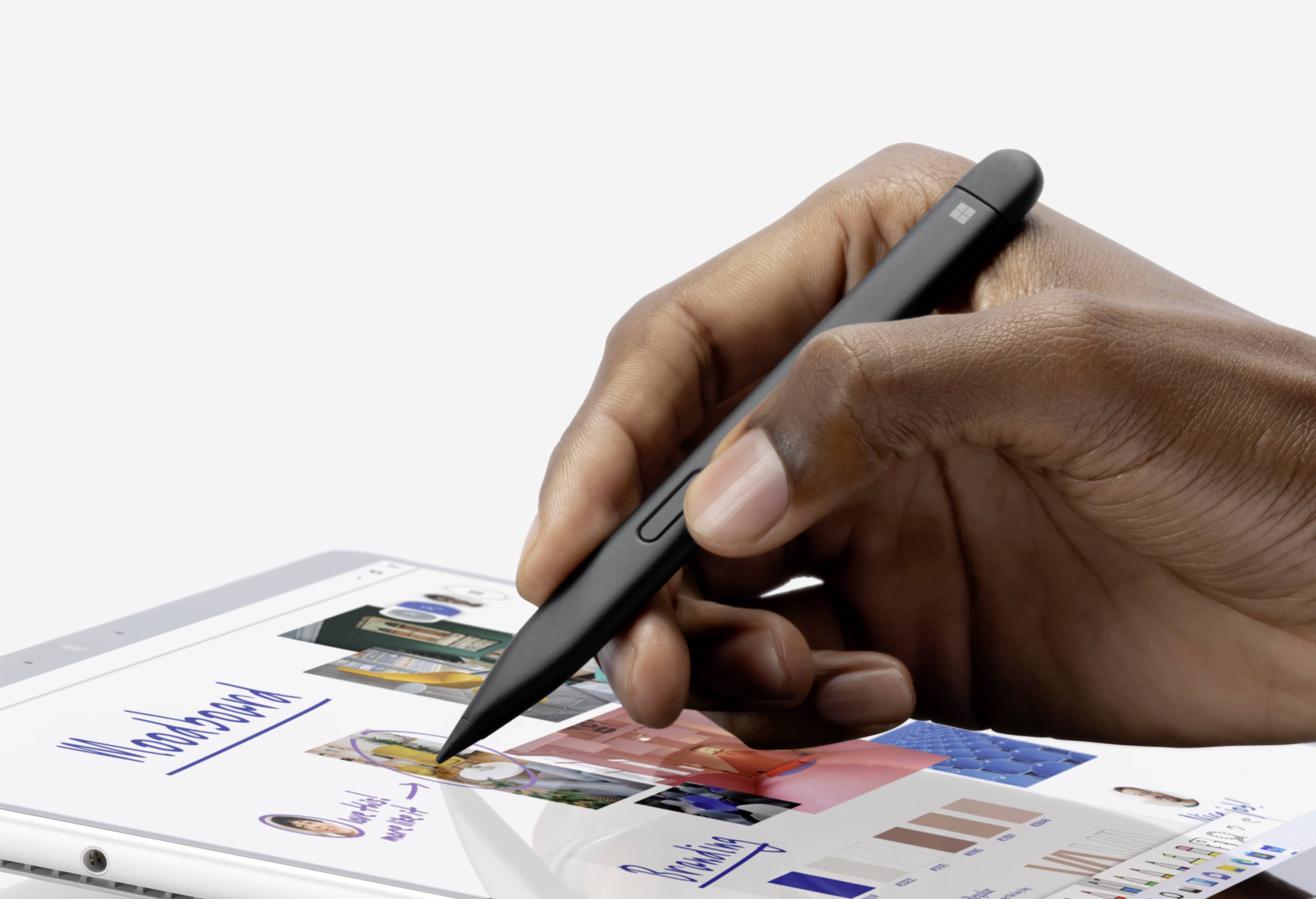 Microsoft Surface Slim Pen 2 Digitaler Stift wiederaufladbar Schwarz