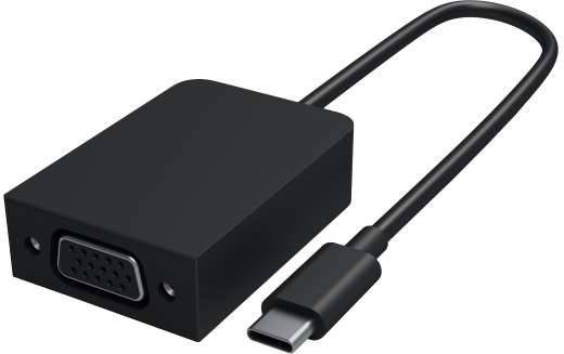 Microsoft USB 2.0 Adapter [1x USB-C® Stecker - 1x VGA-Buchse] Surface USB-C to VGA Adapter
