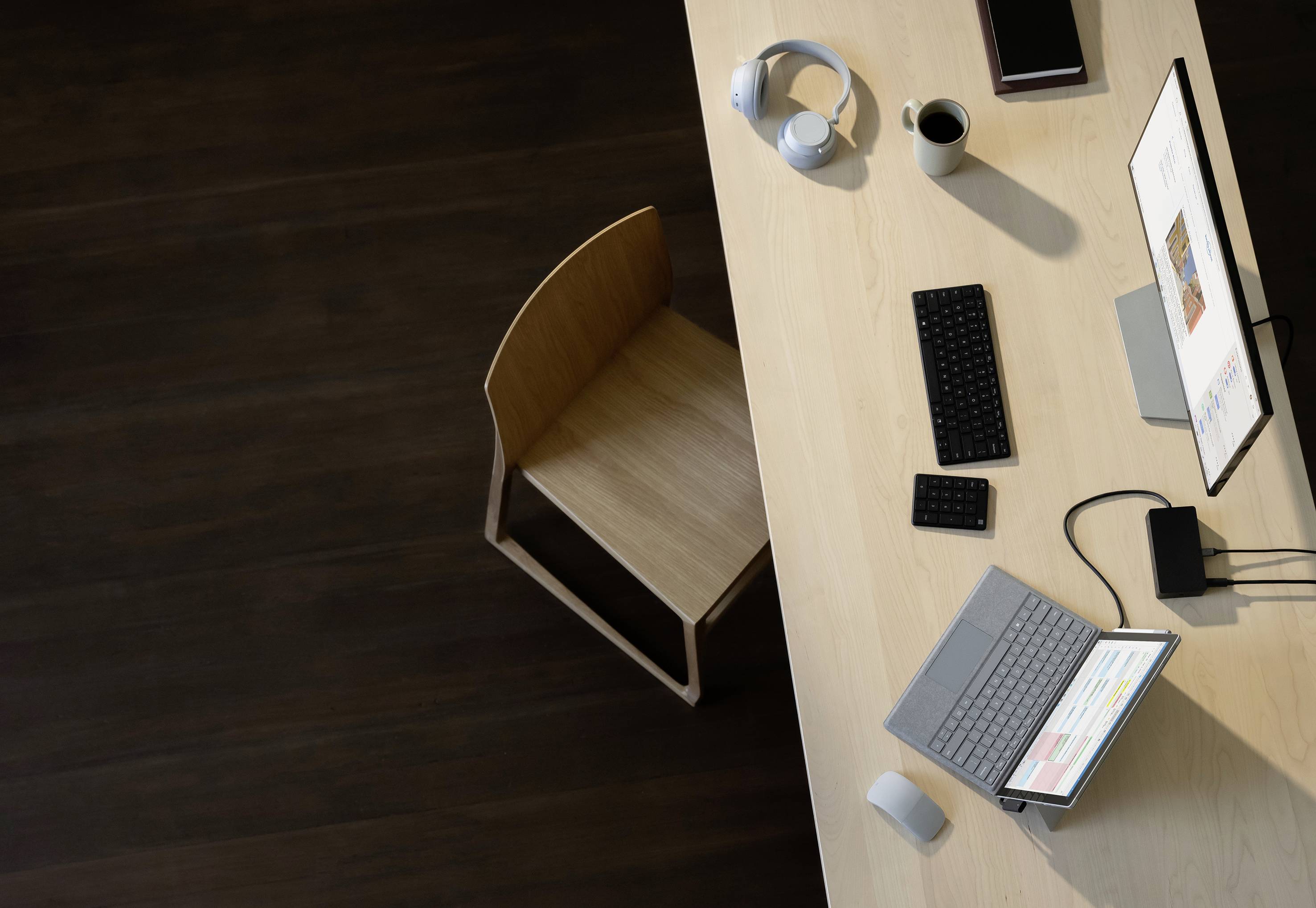 Microsoft Surface Arc Maus Bluetooth® Optisch Hellgrau 2 Tasten 1000 dpi