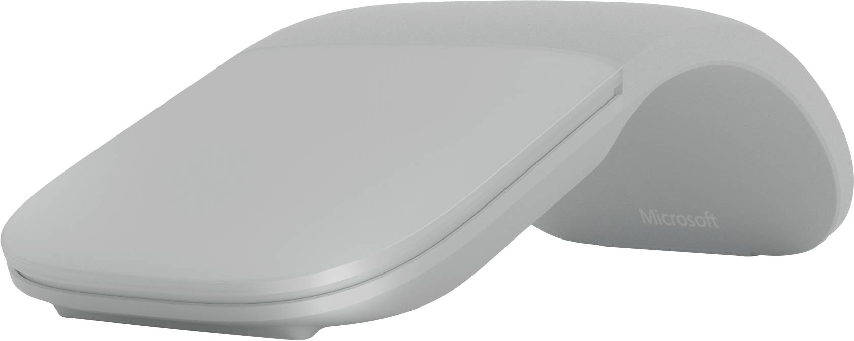 Microsoft Surface Arc Maus Bluetooth® Optisch Hellgrau 2 Tasten 1000 dpi