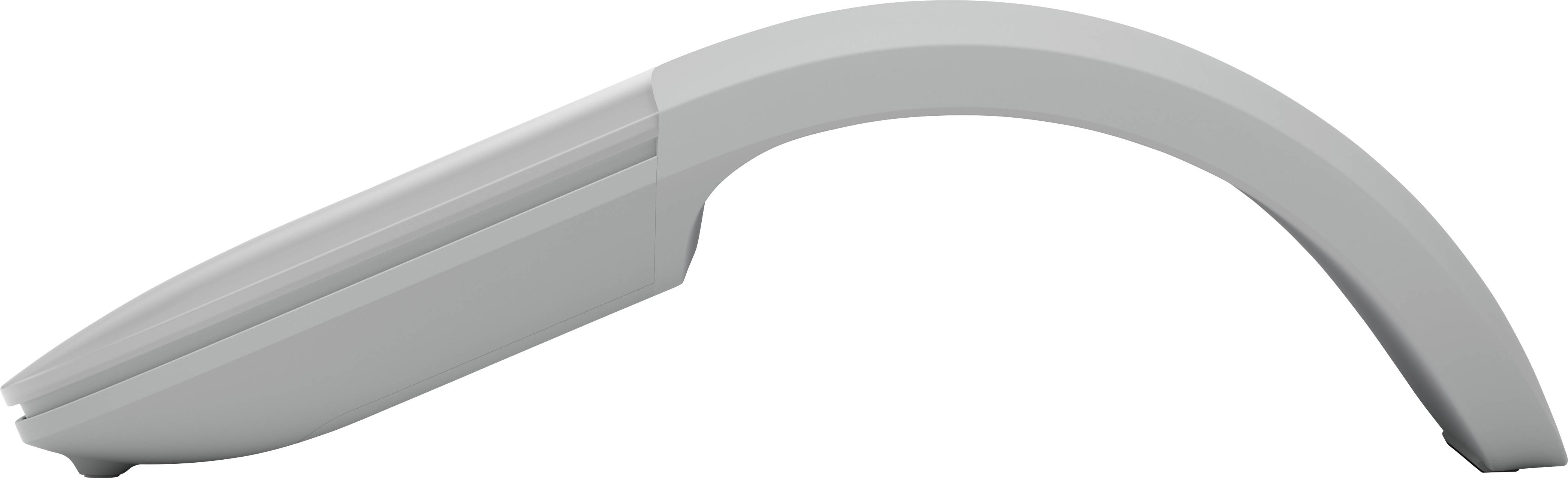 Microsoft Surface Arc Maus Bluetooth® Optisch Hellgrau 2 Tasten 1000 dpi