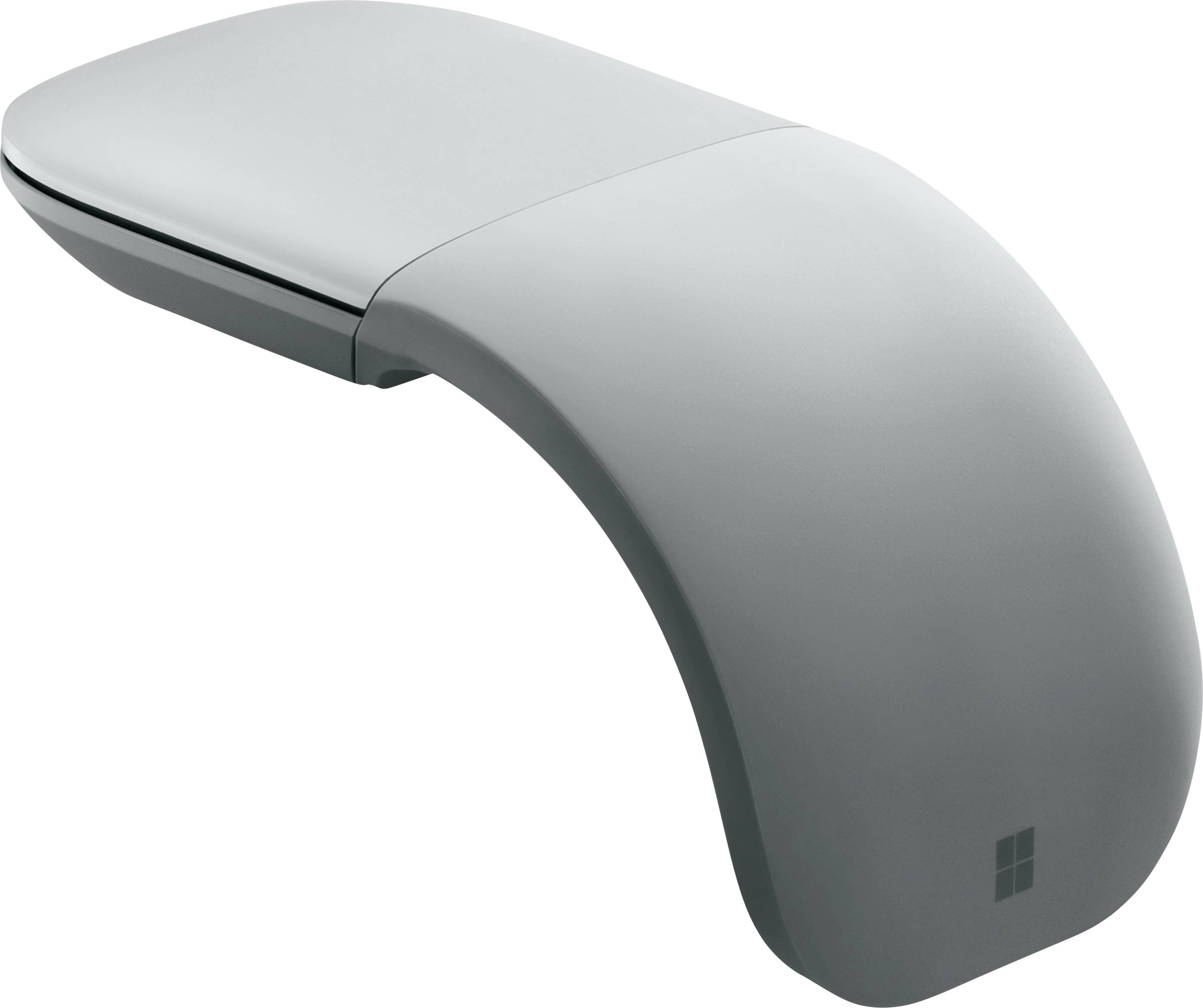 Microsoft Surface Arc Maus Bluetooth® Optisch Hellgrau 2 Tasten 1000 dpi