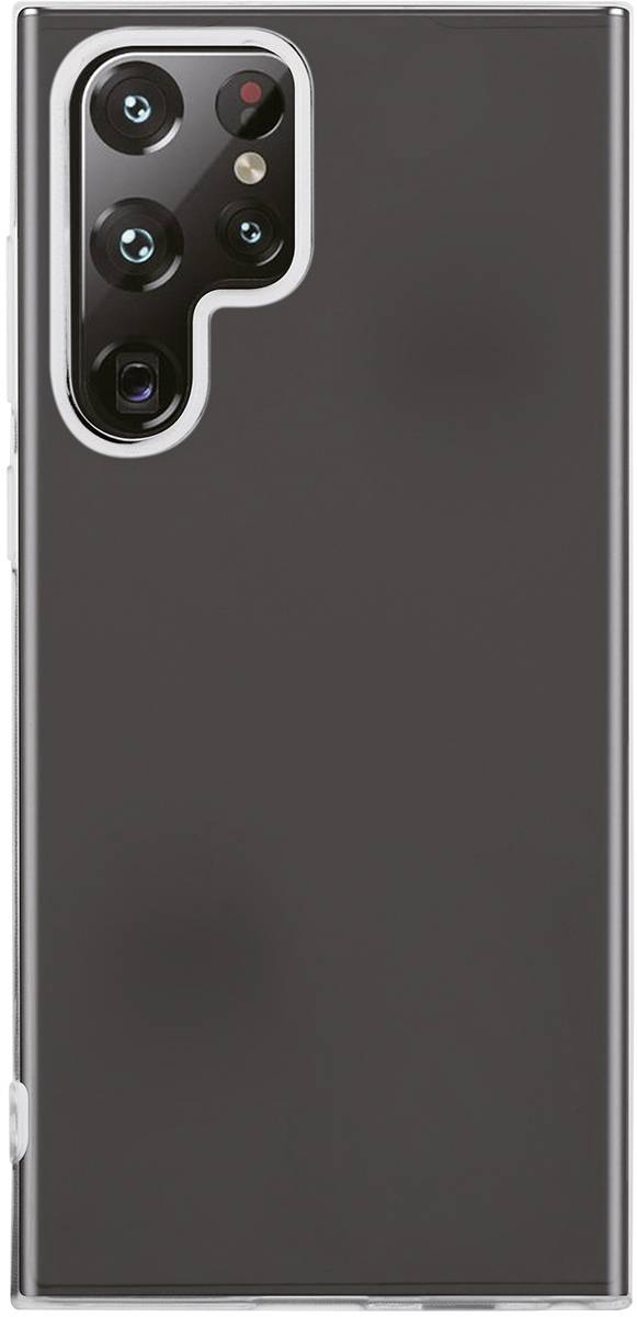 Ein modernes Smartphone mit mehreren Kameraobjektiven auf der Rückseite, vertikal angeordnet, in einem schlichten Design.