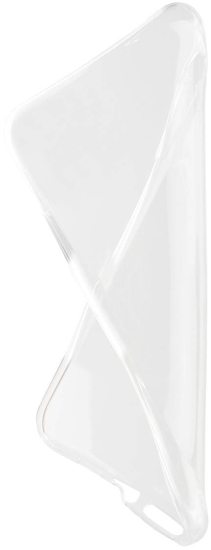 Eine transparente Handyhülle aus weichem Material. Die Oberfläche ist glatt und flexibel, ideal zum Schutz des Handys.