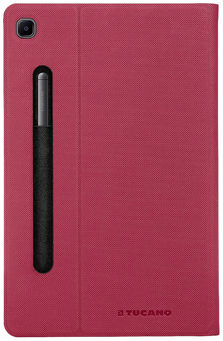 Tucano Gala Tablet-Cover Samsung Galaxy Tab S6 Lite 26,4 cm (10,4") Book Cover Rot