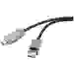 Renkforce DisplayPort / HDMI Adapterkabel DisplayPort Stecker, HDMI-A Stecker 1.00 m Schwarz UHD 8K