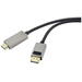 Renkforce DisplayPort / HDMI Kabel DisplayPort Stecker, HDMI-A Stecker 3.00 m Schwarz UHD 8K @ 60 H