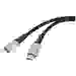 Câble Renkforce [1x USB 2.0 type C mâle - 1x Dock mâle Lightning] 2.00 m noir