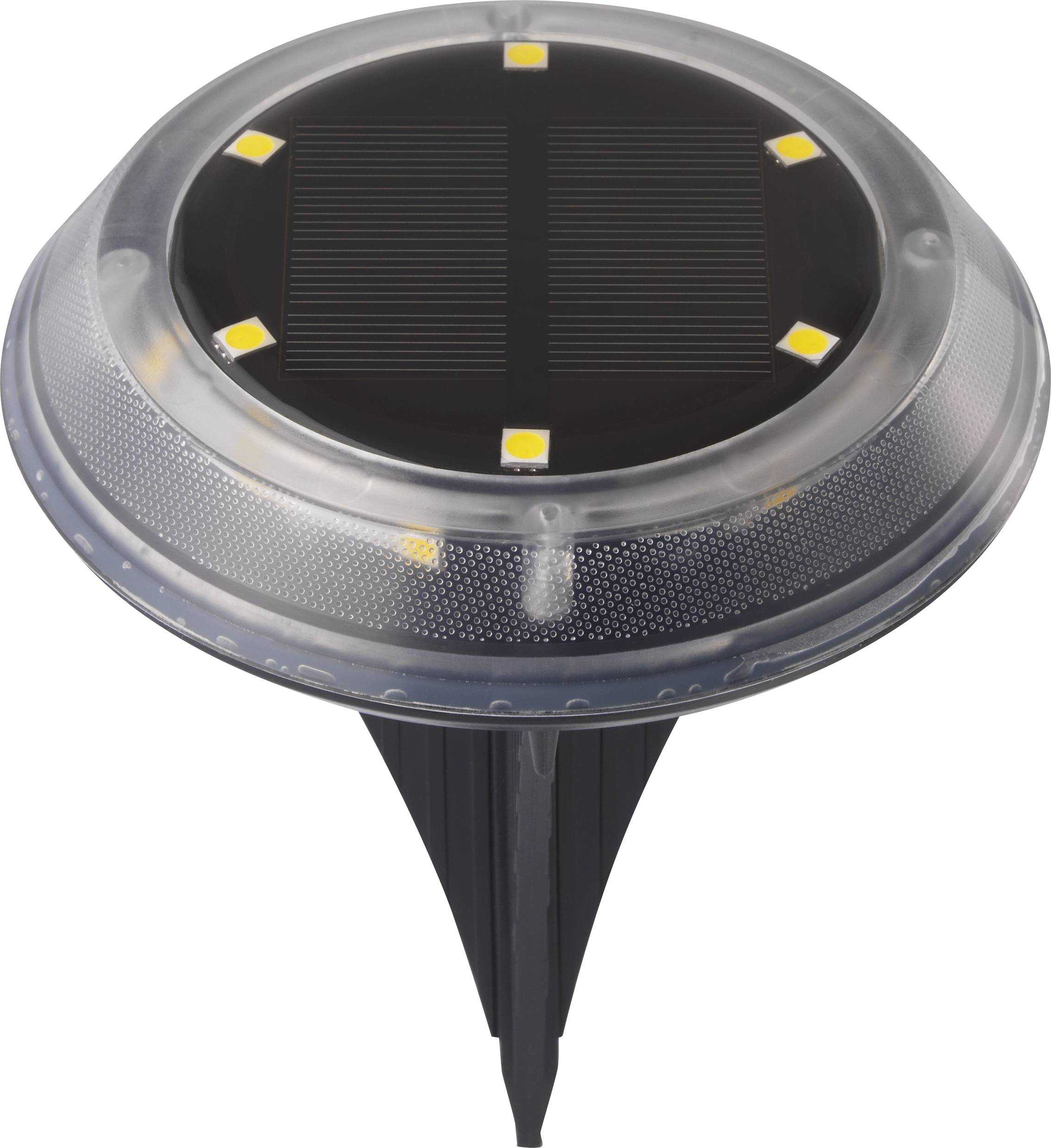 L10 Solar-Einbauleuchte SMD LED 5er Set 0.2W Schwarz