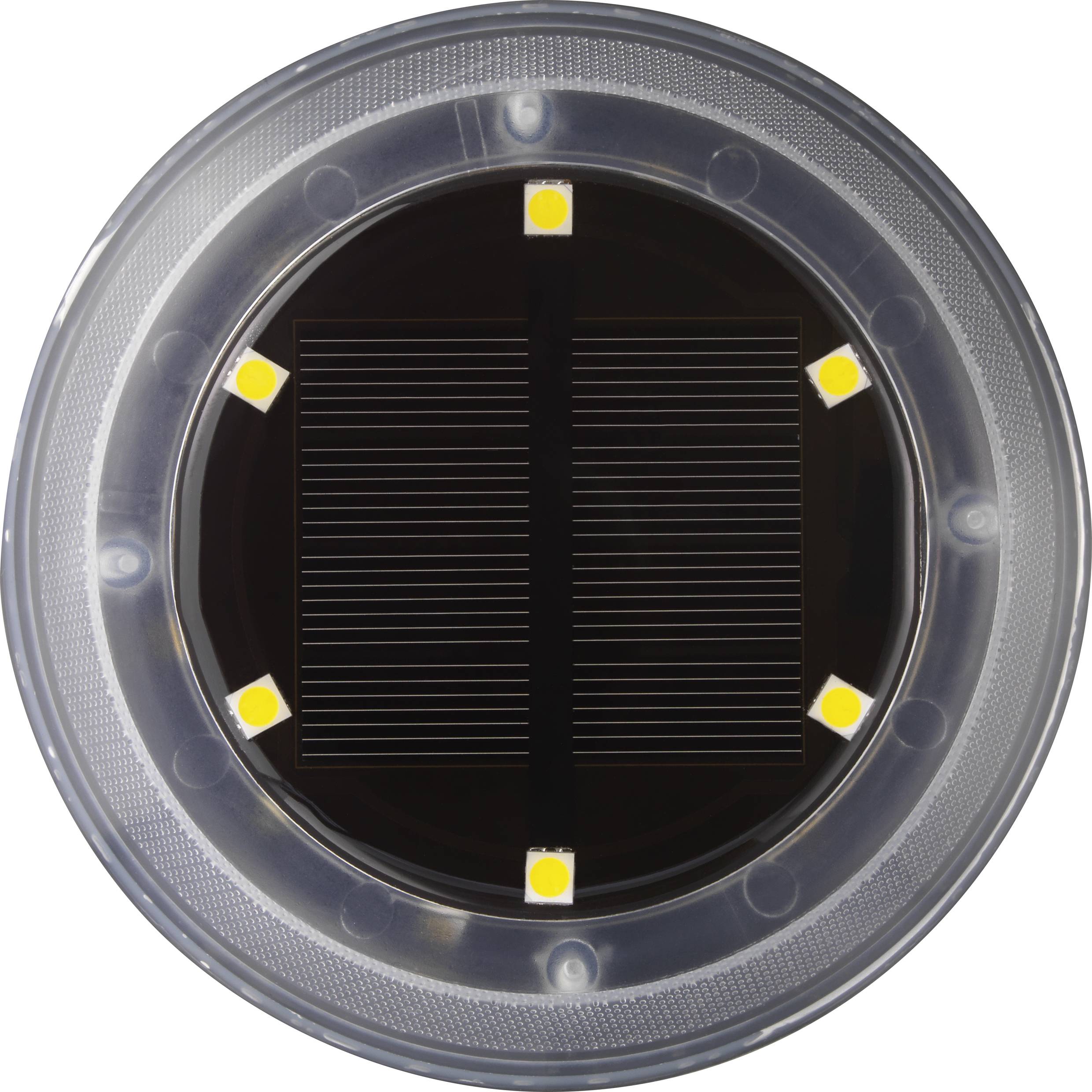 L10 Solar-Einbauleuchte SMD LED 5er Set 0.2W Schwarz