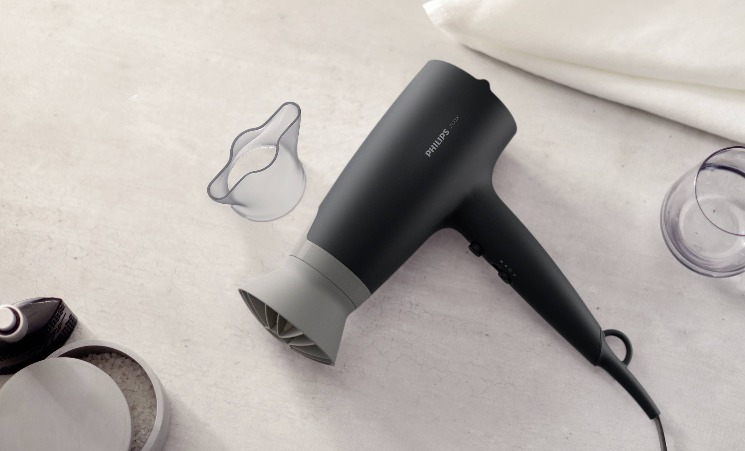 Philips BHD351/10, grau/weiß
