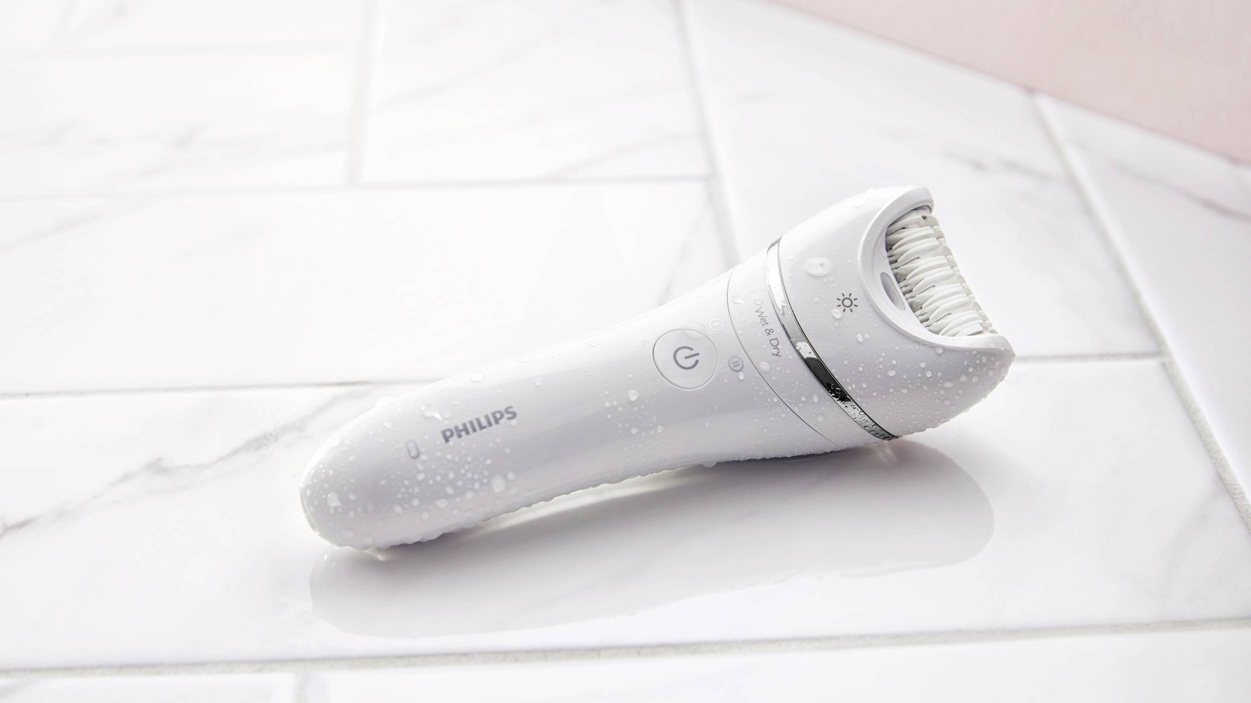 Philips Bodycare BRE700/00 Advanced Epilierer Weiß