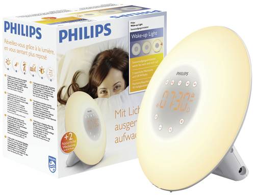Philips HF3506/05 Wake Up Light Lichtwecker 5.4W Silber
