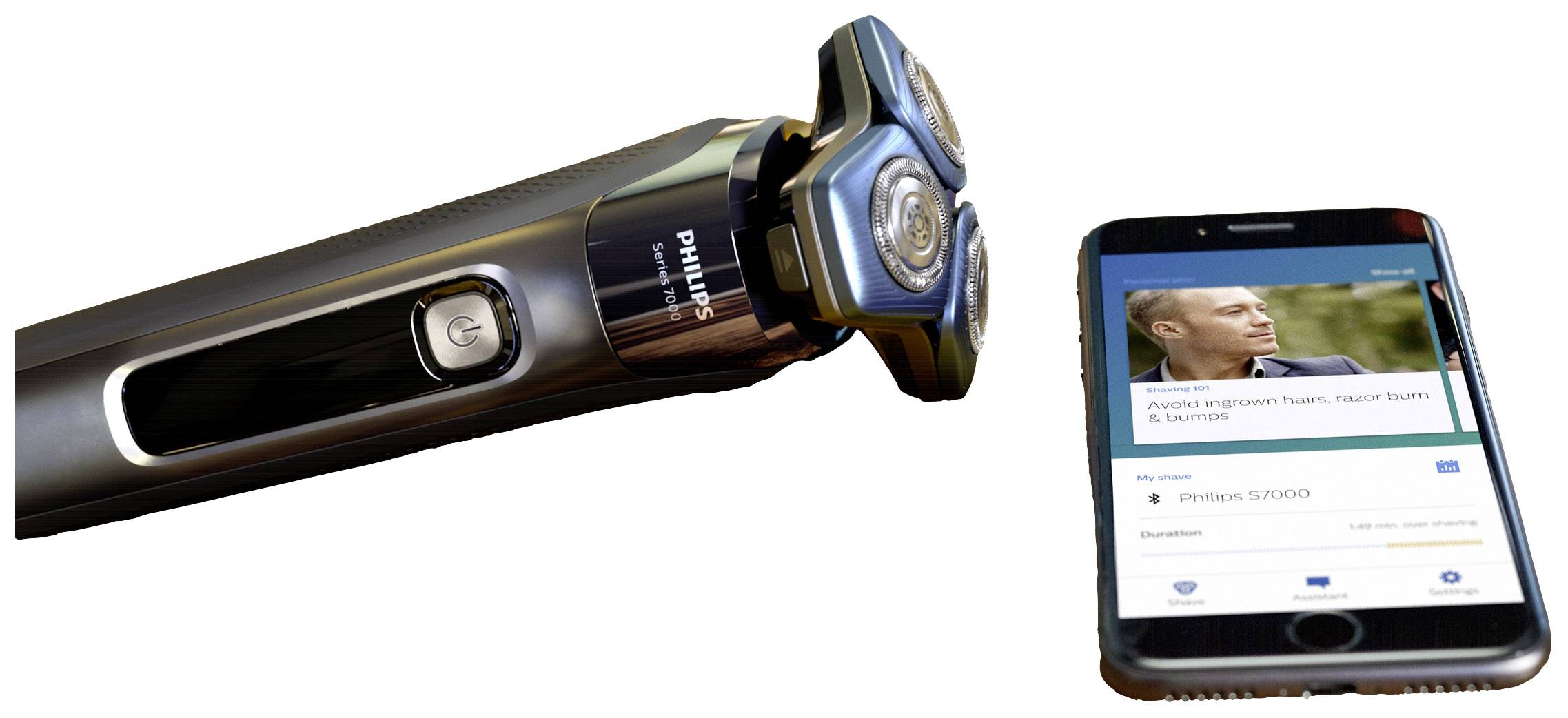 Philips Rasierer Rotationsrasierer Dunkelblau