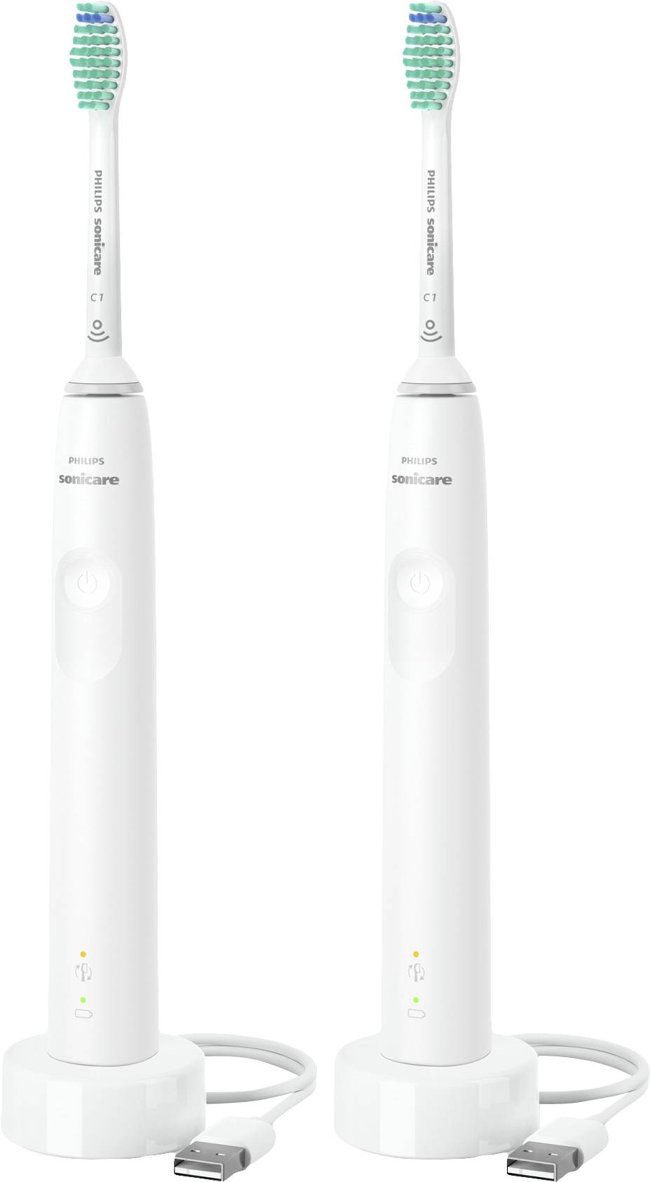 Philips Bodycare Serie 3100 HX3675/13 Elektrische Zahnbürste Schallzahnbürste Weiß