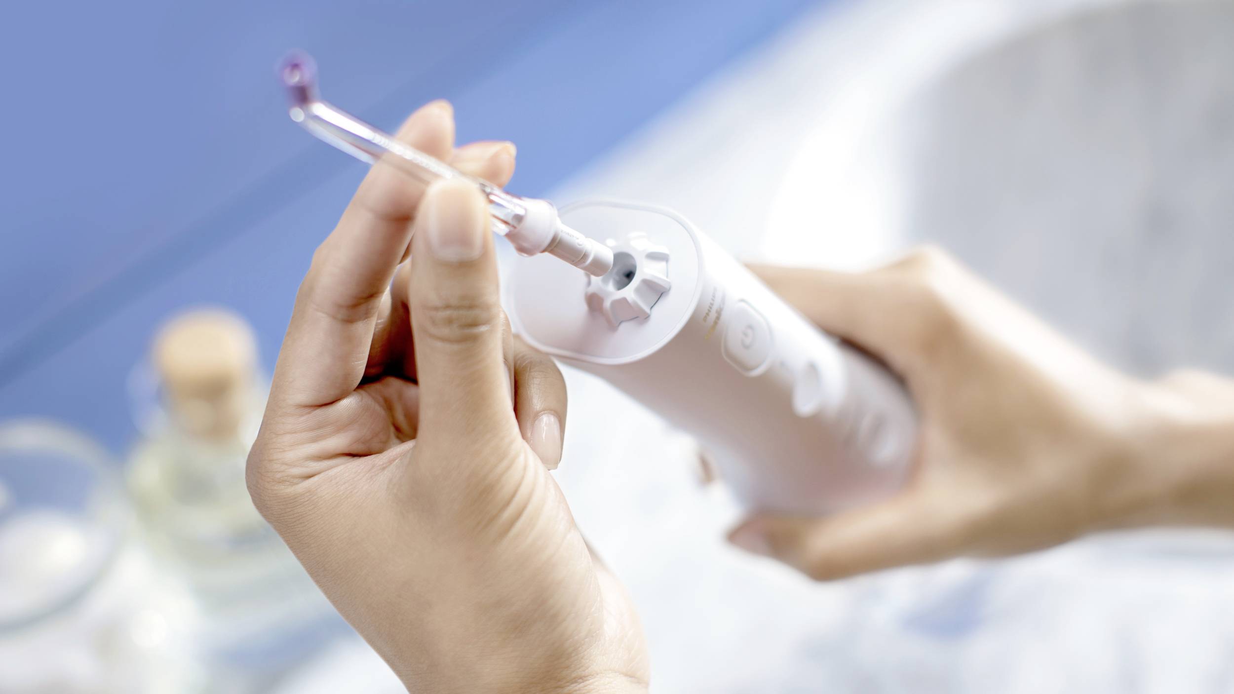 Philips Sonicare Power Flosser 3000 HX3806/31 Munddusche Weiß