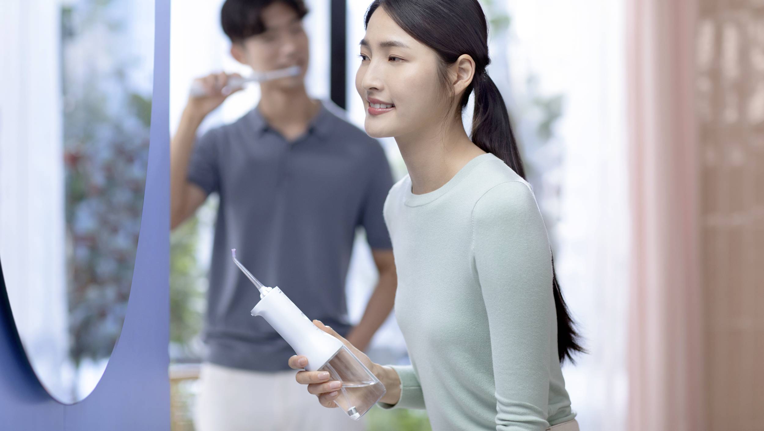 Philips Sonicare Power Flosser 3000 HX3806/31 Munddusche Weiß