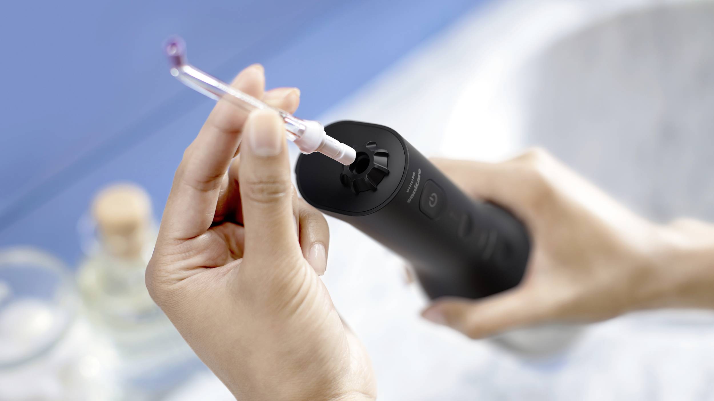 Philips Sonicare Power Flosser 3000 HX3806/33 Munddusche Schwarz