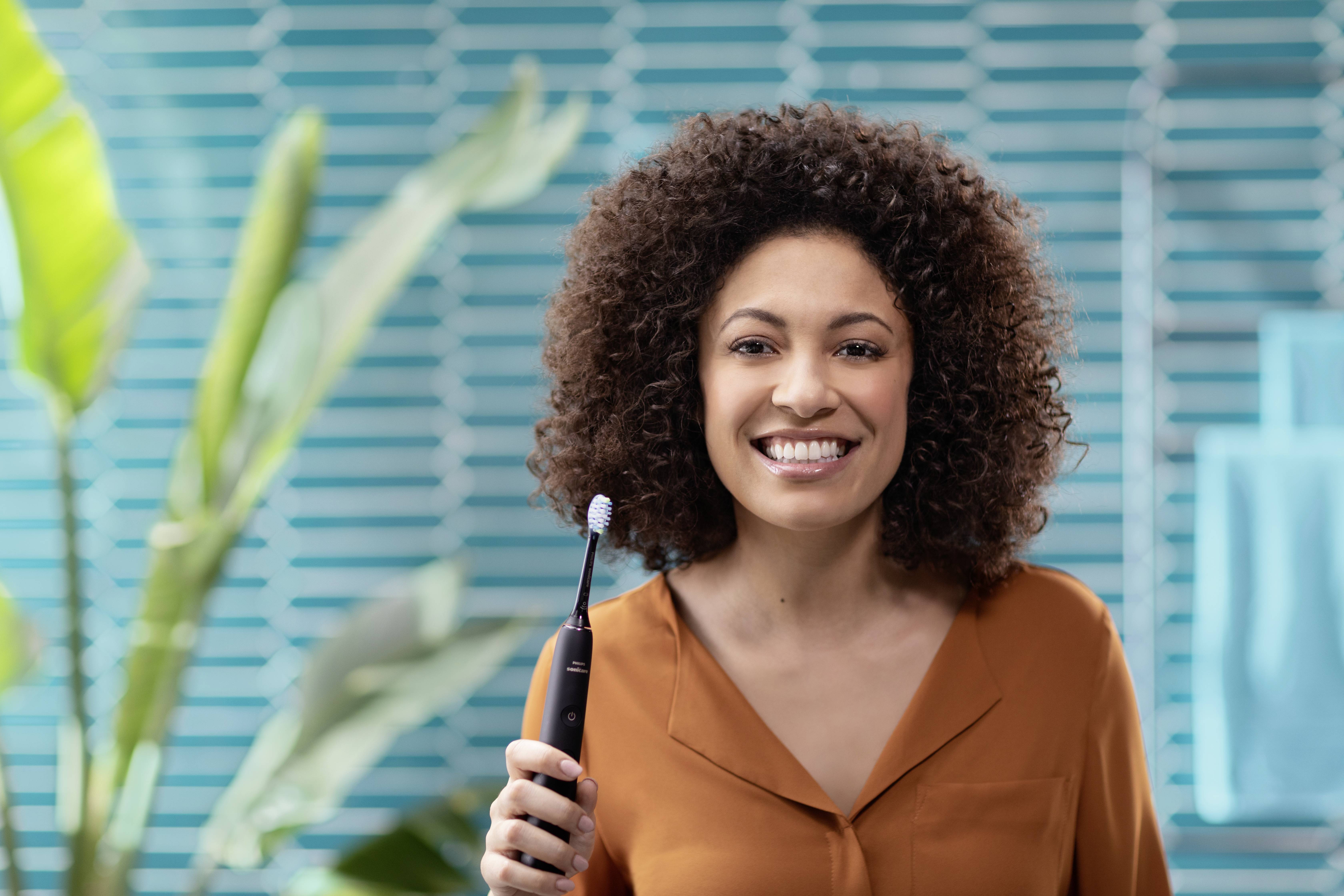 Philips Bodycare HX9042/33 Aufsteckbürsten für elektrische Zahnbürste 2 St. Schwarz