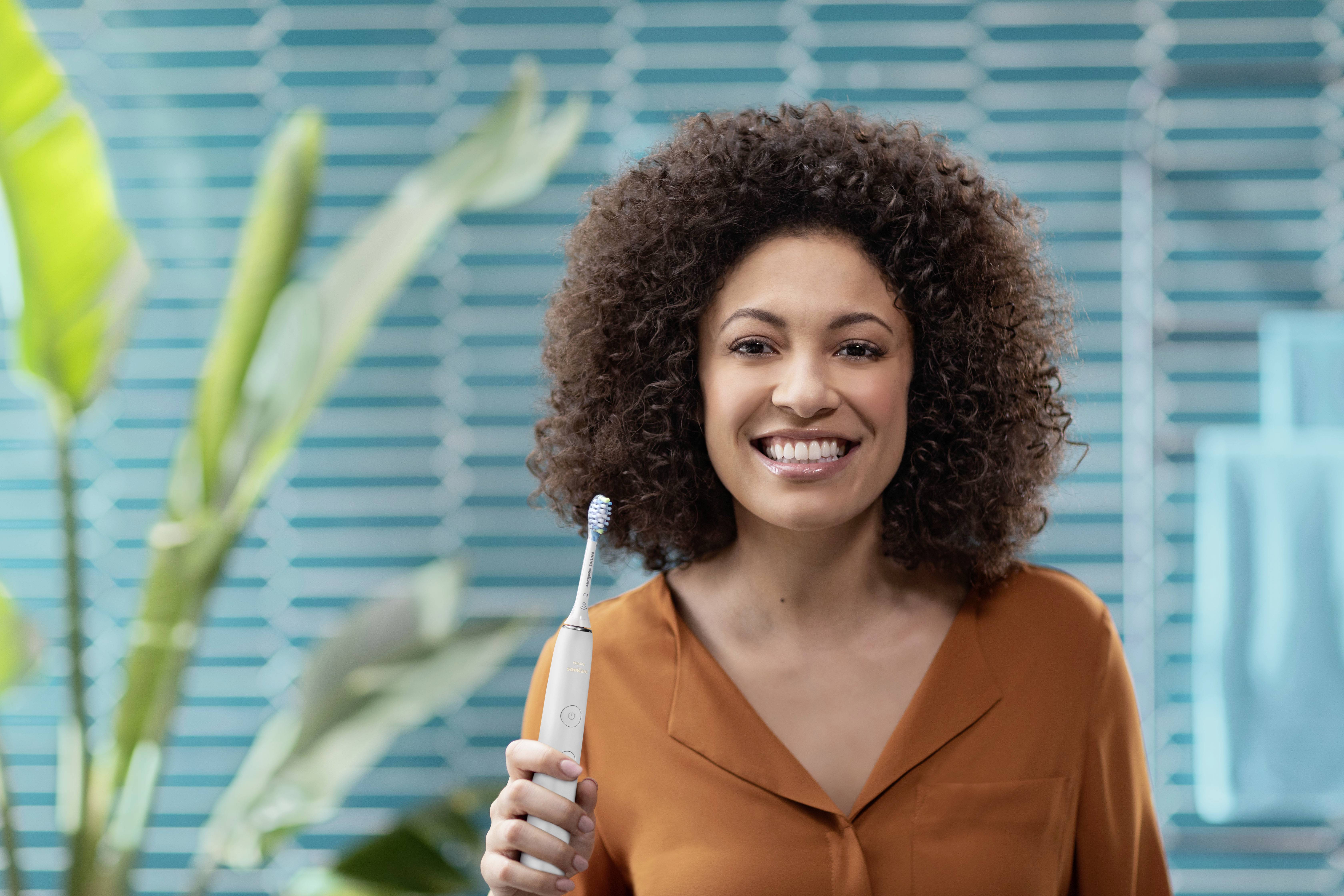 Philips Bodycare Aufsteckbürstenköpfe Aufsteckbürsten für elektrische Zahnbürste 4 St. Weiß