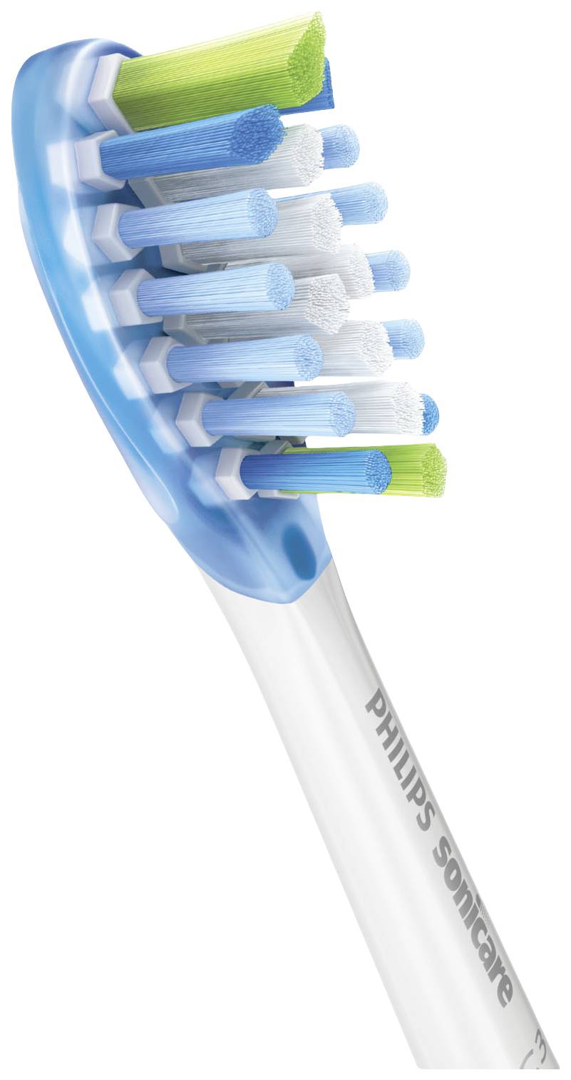 Philips Bodycare Aufsteckbürstenköpfe Aufsteckbürsten für elektrische Zahnbürste 4 St. Weiß