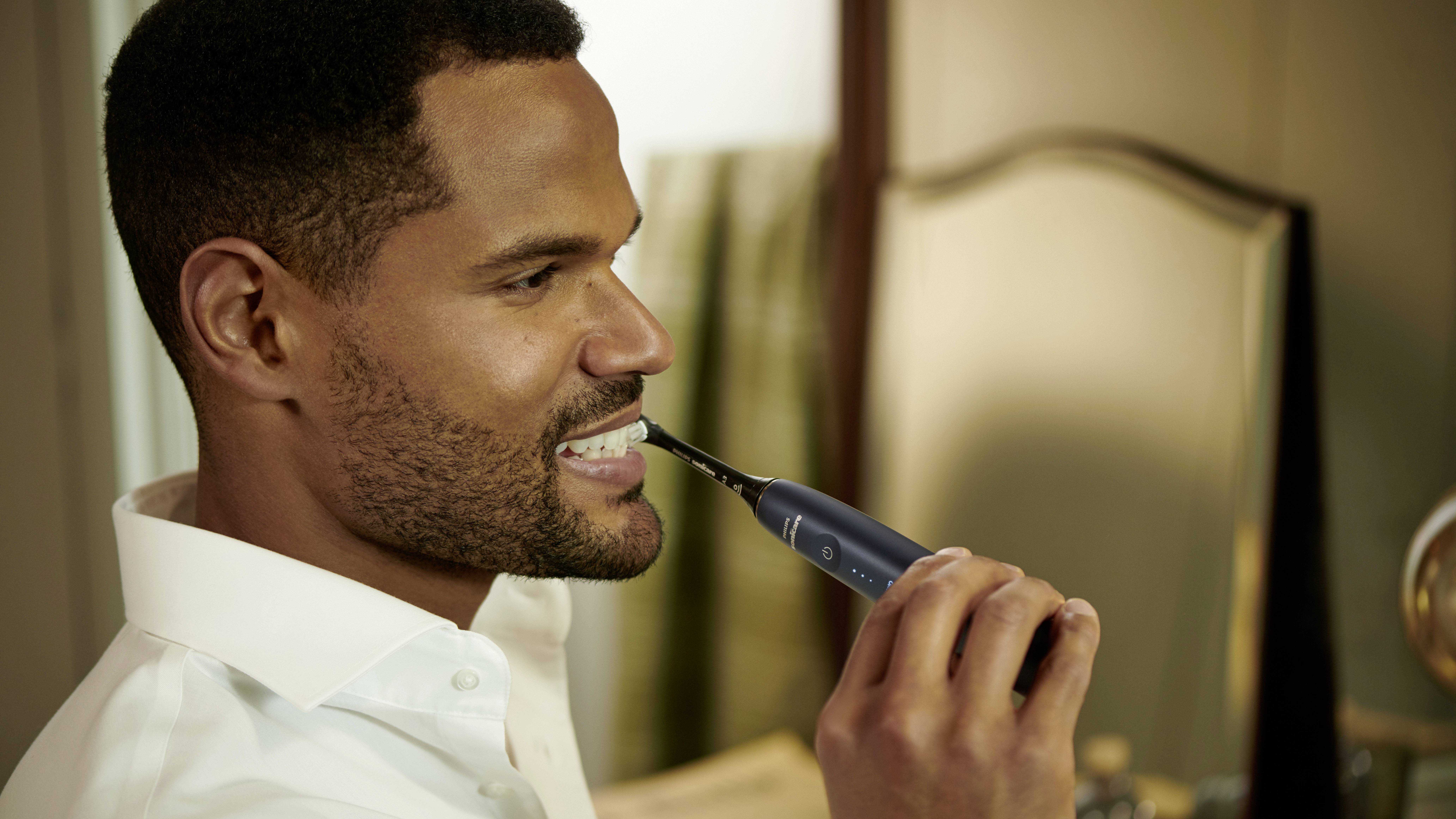 Philips Bodycare HX9092/11 Aufsteckbürsten für elektrische Zahnbürste 2 St. Schwarz