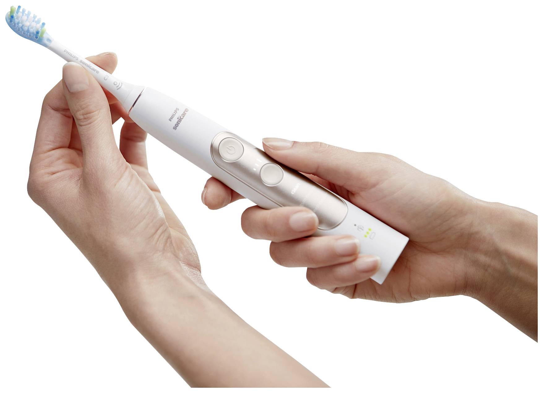 Philips Sonicare ExpertClean 7300 HX9611/19 Elektrische Zahnbürste Weiß