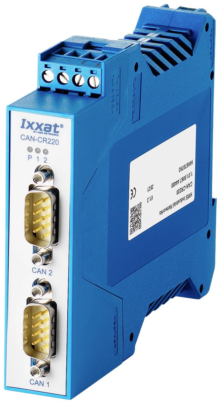 Ixxat 1.01.0067.44300 CAN-CR220 CAN Repeater 24 V/DC 1St.