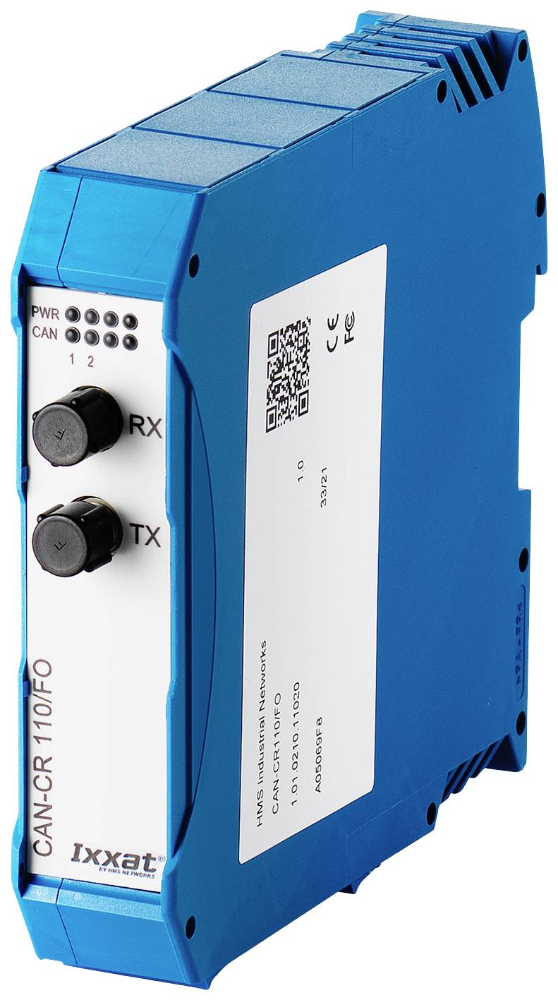 Ixxat 1.01.0210.11020 CAN-CR110/FO CAN/CAN-FD Repeater 1 St.