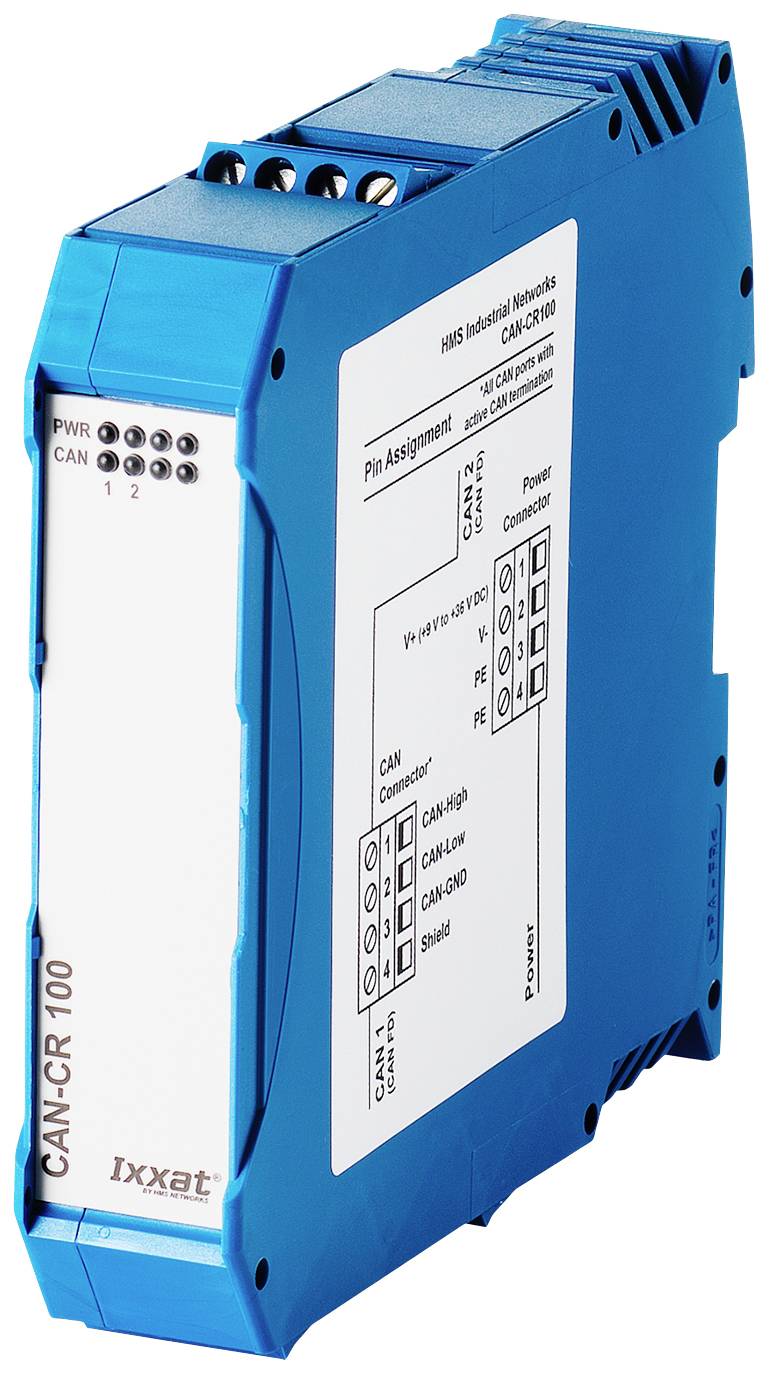 Ixxat 1.01.0210.20200 CAN-CR100 CAN/CAN-FD Repeater 1 St.