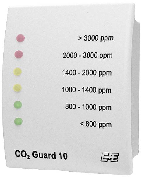 E+E Elektronik CO2 Guard 10 Kohlendioxid-Messgerät 0 - 5000 ppm