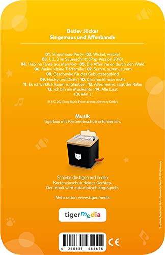 tigermedia 4505 TigerCard - Detlev Jöcker-Singemaus und Affenbande