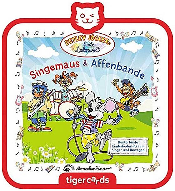 tigermedia 4505 TigerCard - Detlev Jöcker-Singemaus und Affenbande