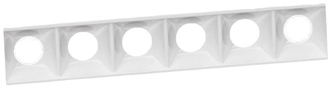 Deko Light 930388 Ceti Spot Anti Glare white Hochvolt-Schienensystem-Komponente Reflektor 3phasig Weiß